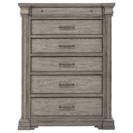 Pulaski Furniture Madison Ridge Transitional 6 Drawer Chest Johnny